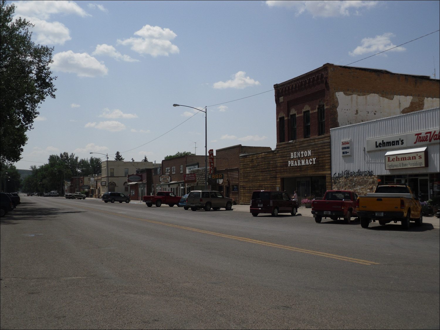 Fort Benton, MT- Formerly the bloodiest block in the west